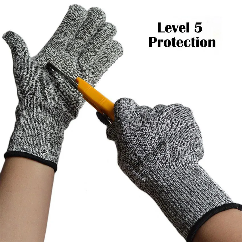 Новые перчатки с защитой от порезов, защитные перчатки из нержавеющей стали, Проволочная металлическая сетка, кухонные перчатки с защитой от порезов
