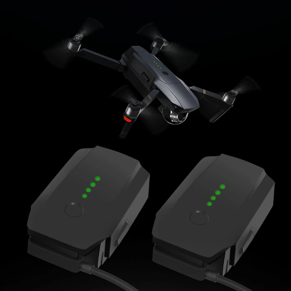 Двойной цепи Смарт автомобильное зарядное устройство адаптер для DJI Mavic Pro Spark Drone аксессуары