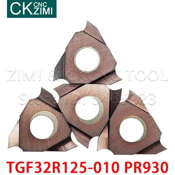 

TGF32R125-010 PR930 carbide inserts Turning Tools Internal Grooving Tools Carbide Inserts Lathe tools Lathe cutter high quality