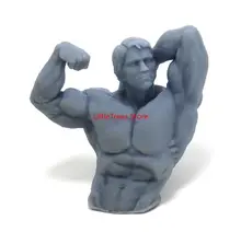 

60mm Resin Model Arnold Bodybuilding Bust 3D Print Figure Sculpture