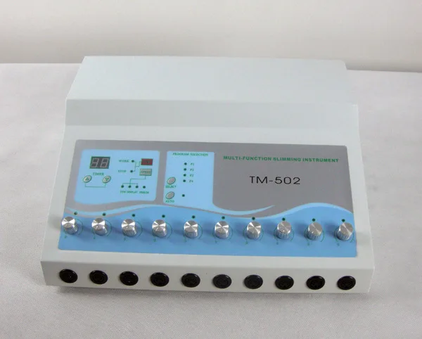 TM-502 Машина для Похудения ems стимулятор мышц Электростимуляция машина/русские волны ems электрический стимулятор мышц