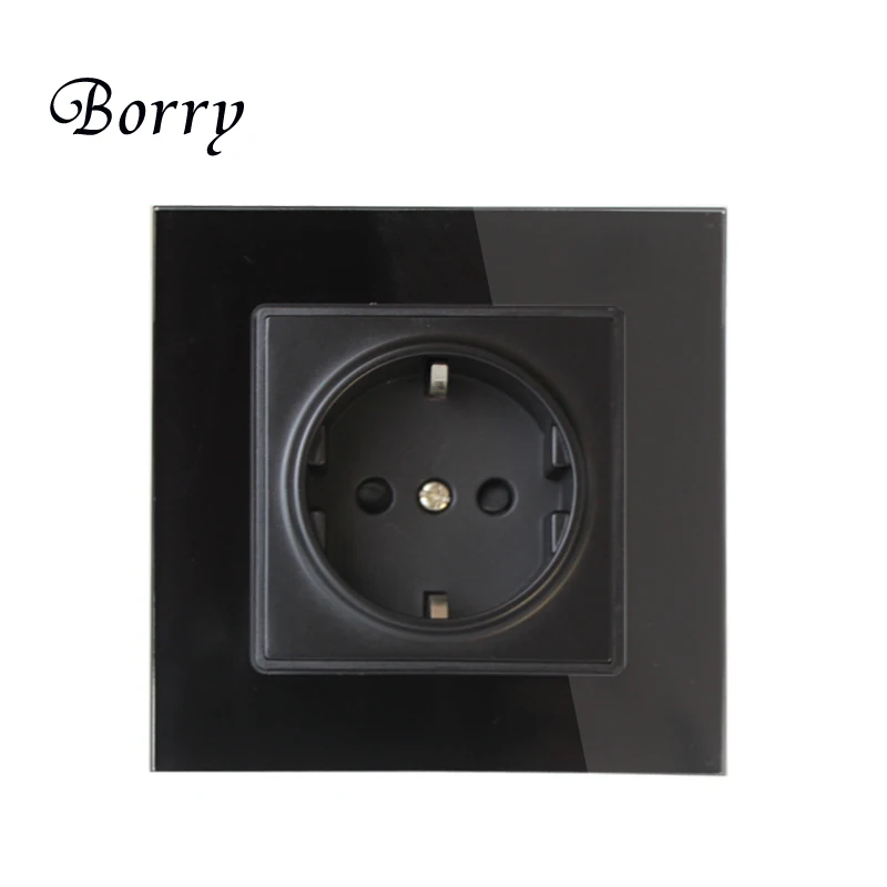 Задний настенный строительный блок Borry Заземленный переменный ток 110 ~ 250 В 16 А