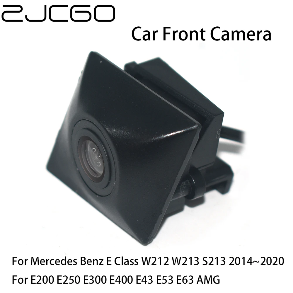 

ZJCGO CCD HD Car Front View Parking LOGO Camera Positive Image for Mercedes Benz E Class W213 S213 E200 E250 E300 E400 E43 E53