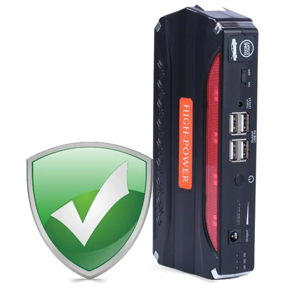 Новинка, USB пусковые устройства для автомобиля, многофункциональное автомобильное аварийное зарядное устройство, автомобильное зарядное устройство, водонепроницаемый пусковое устройство