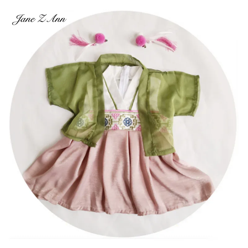 Jane Z Ann/детская одежда для фотосъемки; 100 дней; 3-12 месяцев; Студийная фотосъемка; одежда принцессы для джентльменов - Цвет: 1112