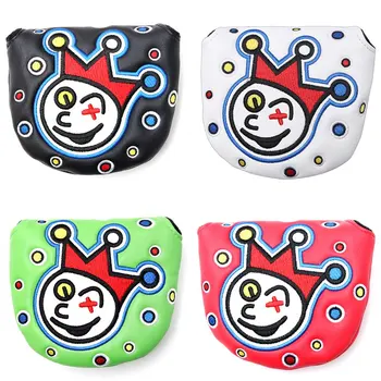 

New Joker Clown Design Putter Cover Headcover for Golf Mallet Putter or Futura Putter