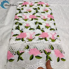 Alisa Горячая настоящий Африканский принт ткань Анкара хлопок ткань высокого качества гарантия настоящая ткань батик воды Солу