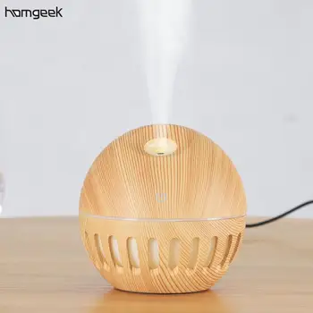 

130ml Aromatherapy Essential Oil Diffuser Humidifier Aroma Diffuser with LED Night Lights Mini Mist Humidifier for Bedroom Home