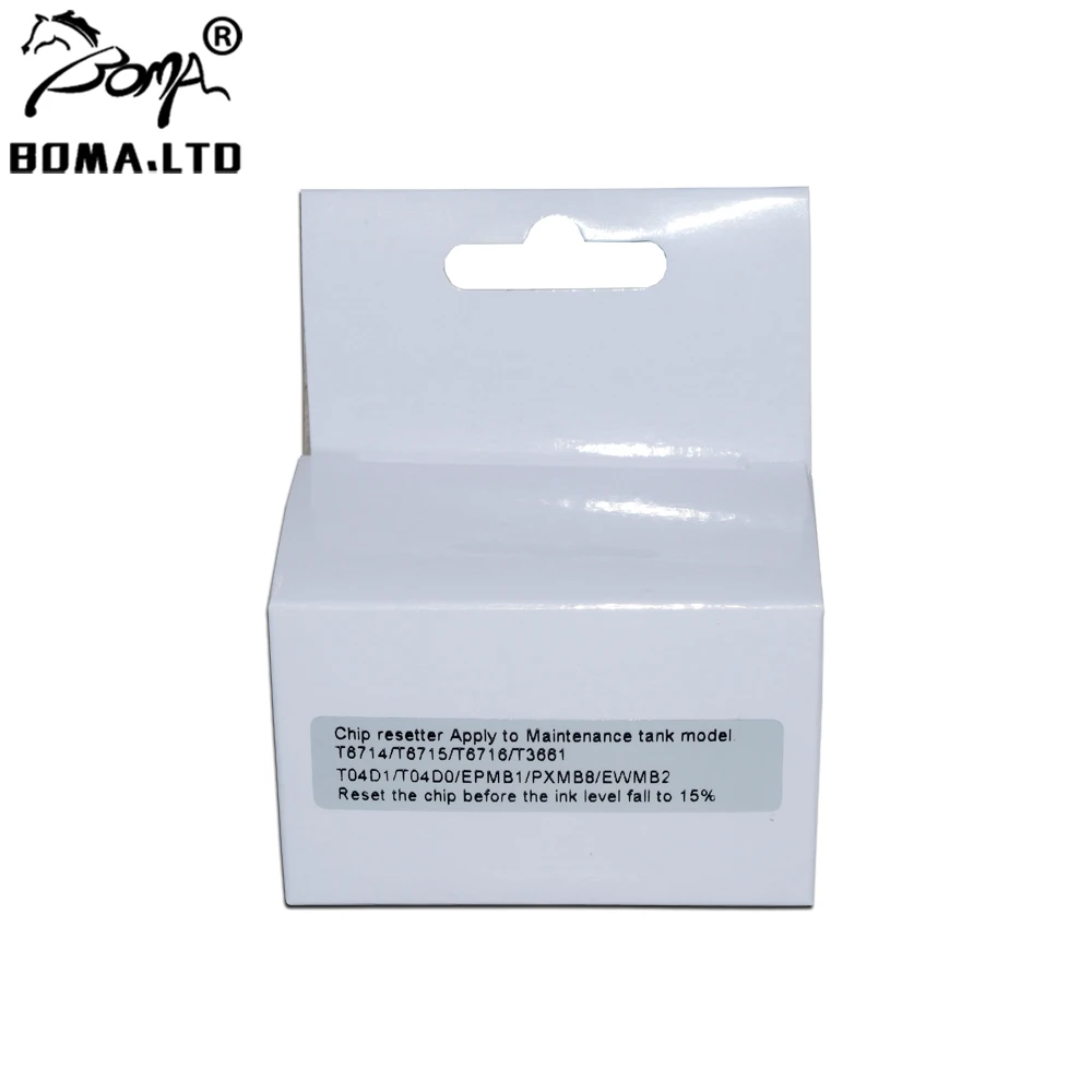 

T6714 Ink Maintenance Box Tank Chip Resetter For EPSON WorkForce Pro WF-C869RDTWFC WF-C869RDTWF WF-C869RD3TWFC WF-C869 Waste Ink