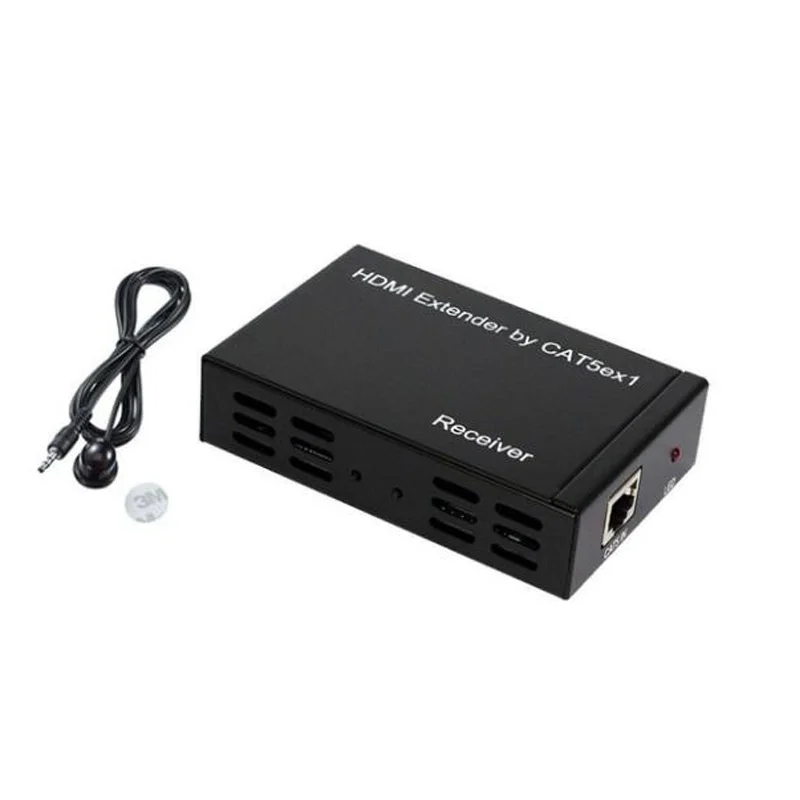 100 м HDMI удлинитель повторитель петли 1080P по одному Cat5e/6 HDCP стандарт IR Pass RJ45 IP сеть с широким ИК по TCP/IP IR Pass