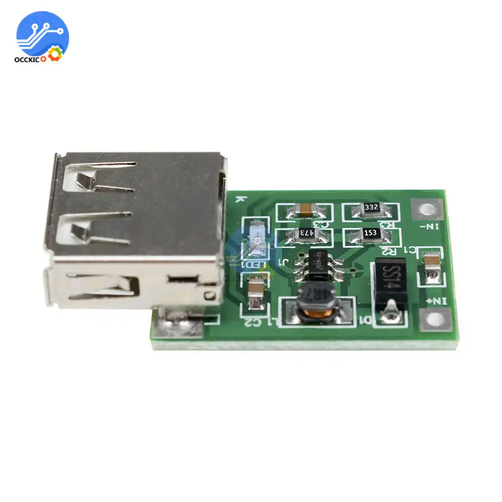 

5Pcs 0.9V-5V 600MA USB Output Boost Converter Mini DC-DC Step-up Power Module Lithium Battery Charger Board