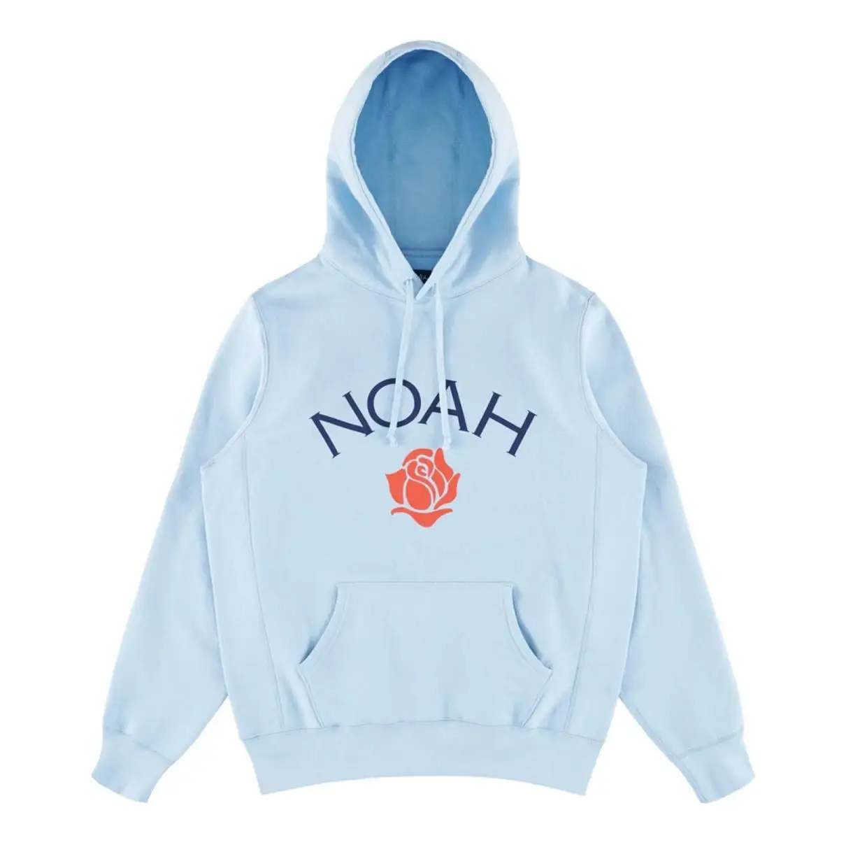 blue 19FW NOAH толстовки для мужчин и женщин с принтом розы высокое качество хип хоп Уличная Ноя Толстовка kanye west брендовая одежда Noah пуловер - Цвет: blue