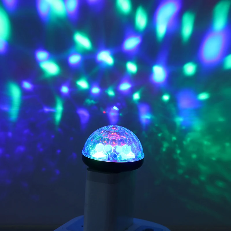 1 шт., Автомобильный USB RGB мини интерьерный неоновый светильник, цветной, музыкальный, светодиодный, декоративный светильник, случайный цвет