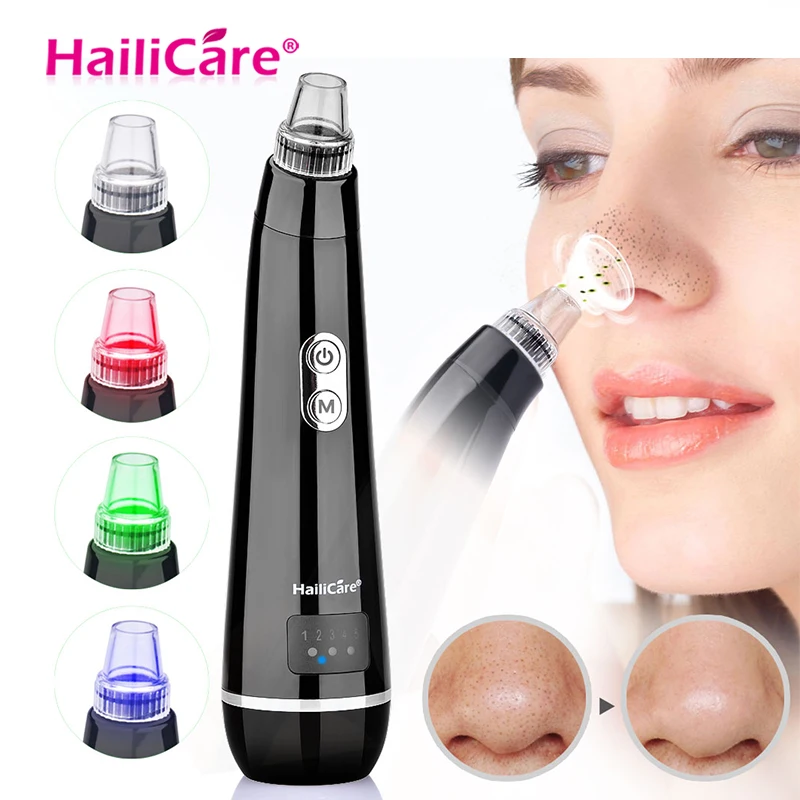 

Blackhead Remover Pore Cleaner Vacuum Suction Peeling Acne Pimple Removal Nose Face Deep Cleansing Facial SPA Machine