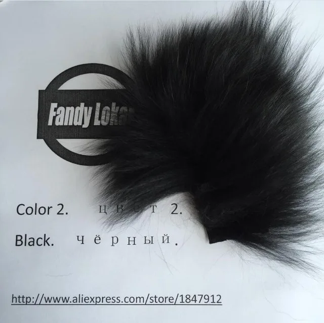 RFC018 black Fandy lokar шуба из натурального Лисьего меха Женское зимнее плотное меховое пальто Настоящая лисица Меховая куртка верхняя одежда женский Дамский стоячий воротник жакет из меха - Цвет: RFC018 black