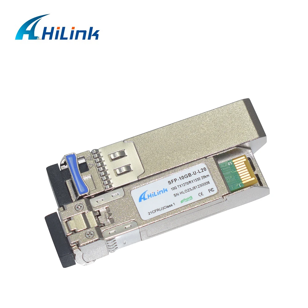 (1 20 пар) 10G SFP + BIDI Tx1330nm/Rx1270 Tx1270nm/Rx1330nm 20km трансиверы оптоволоконный модуль|sfp optical