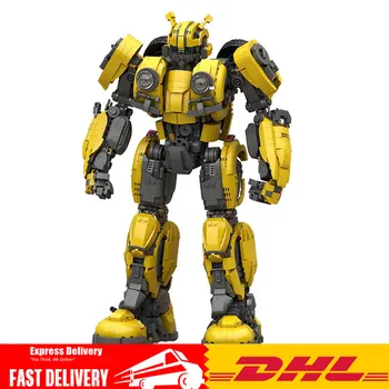 

663 IN Stock 3500PCS Super Transformation Giant Robot Heroes Optimus Deformation MOC Model Building Block Brick Model Toy Kid