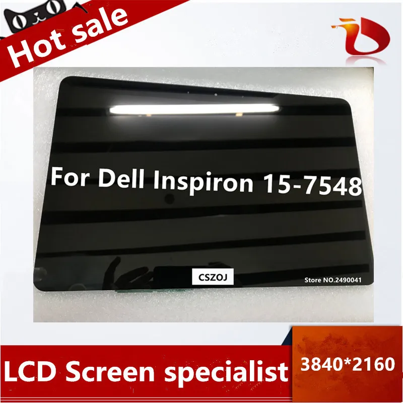 15," ЖК-дисплей с сенсорным экраном для Dell Inspiron 15-7548 UHD 3840*2160