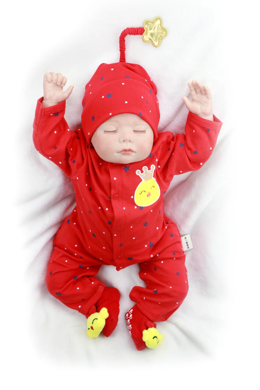 Bebe Reborn 22 дюймов Мягкие силиконовые виниловые куклы 55 см Reborn Baby Doll Новорожденные реалистичные настоящие Детские куклы подарок на день рождения