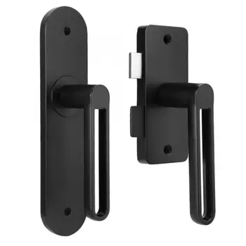 

Zinc Alloy Children Door Security Lock for Left Opening Black Safety Door Lock