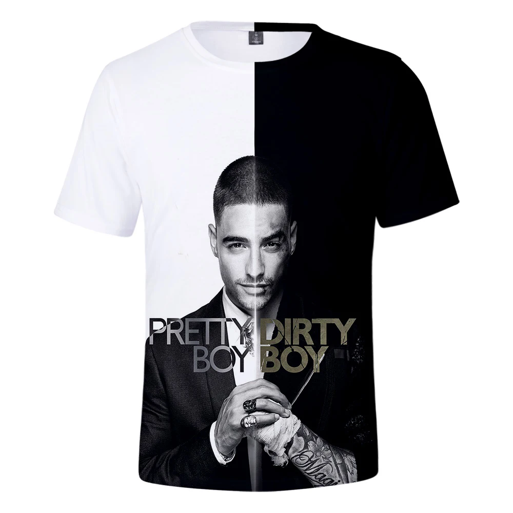 Maluma Men T-shirt Women All Over Print Fashion Girl T Shirt Boy Tops Tees  Summer Short Sleeve Tshirts - T-shirts - AliExpress