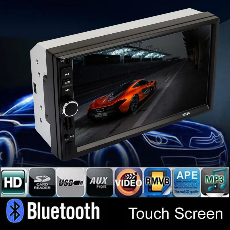 

7" Video Player Audio MP5 Multimedia Player Smart Automobile GPS Navigation Function Car MP5 Player