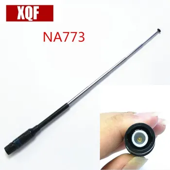 

XQF 10PCS NA-773 144/430 MHz telescopic antenna BNC connector for ICOM IC-V8/V82 two way radio free shipping