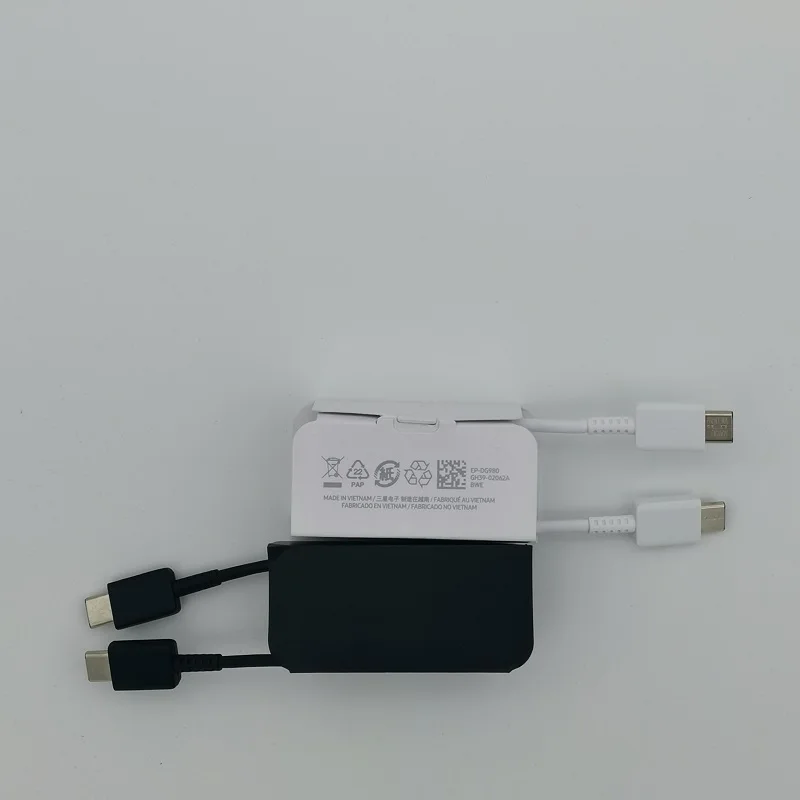 Original Samsung Fast Charger 45W Quick Adapter Type C Cable For Samsung GALAXY Note 20 10+ S10 S10E S20Plus S20 Ultra A90 A80