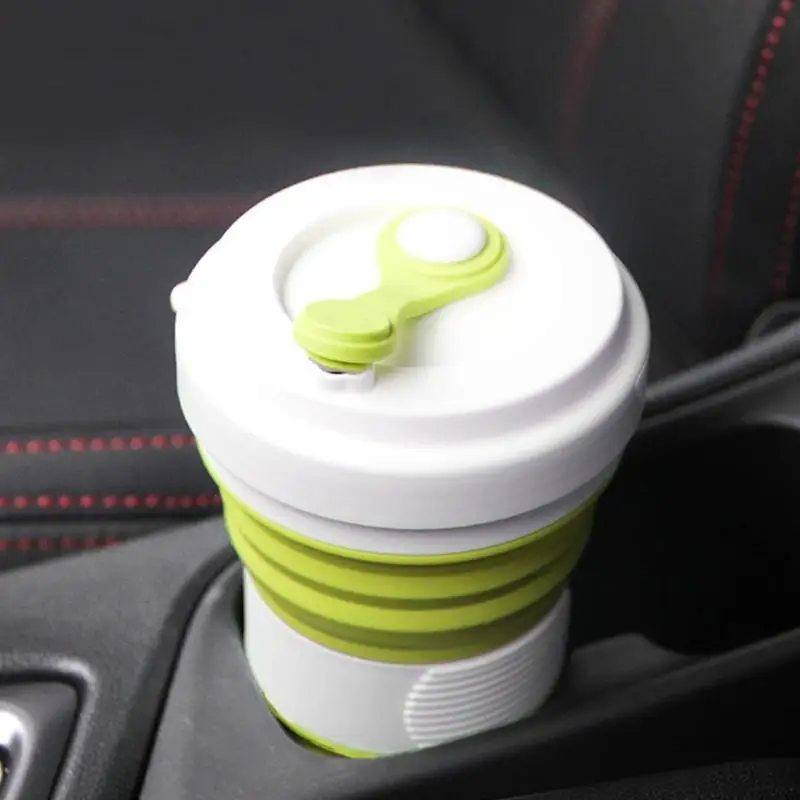 550mL Foldable Silicone Cup Outdoor Travel Camping Retractable Drinking Mug