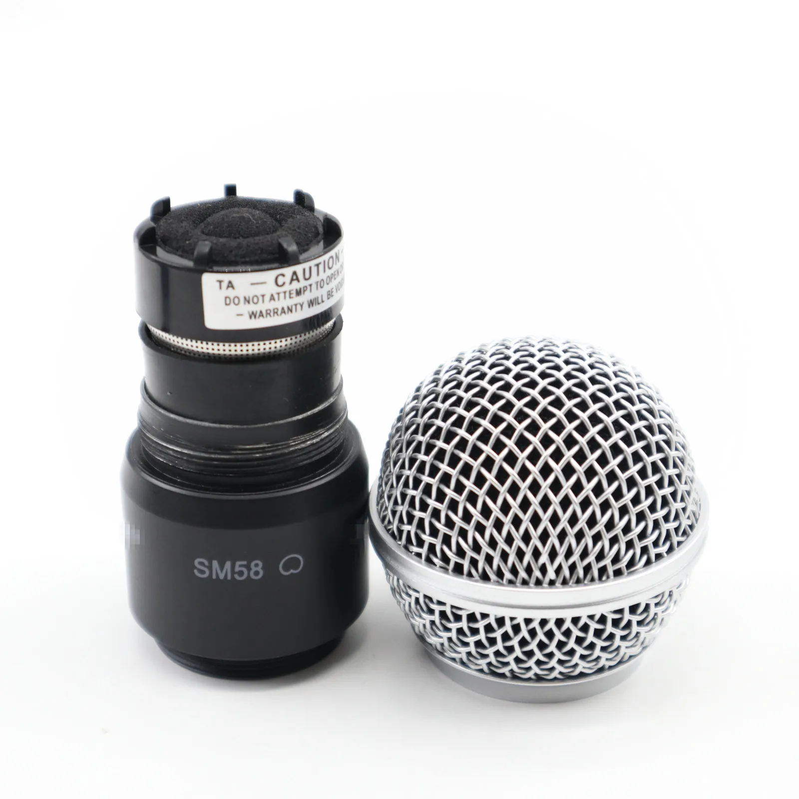 2PCReplacement Cartridge Capsule Microphone Head for Shure SM58 SM58S SM58LC BETA58 BETA58A BETA PGX24 SLX24 Wireless Microphone
