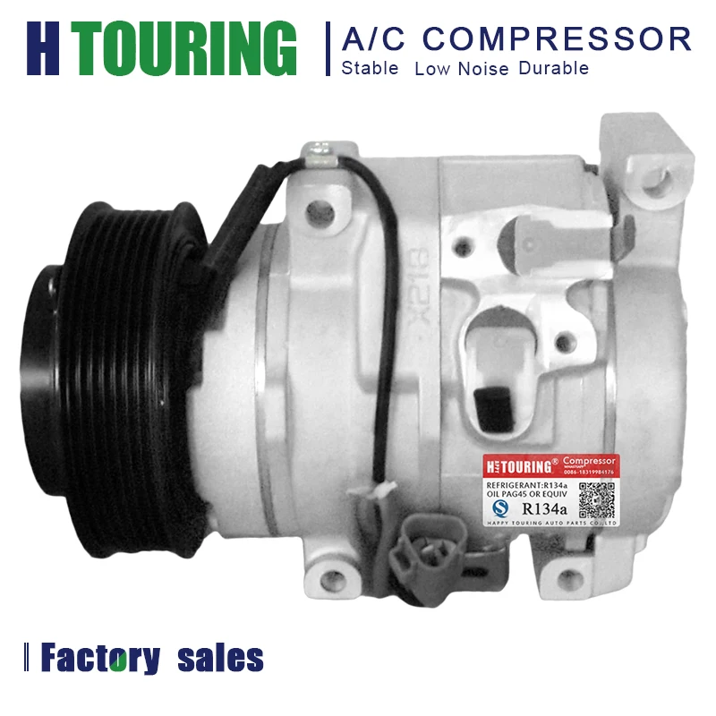 Компрессор для Toyota Previa MCR3 ACR3 2 4 2000-2006 10S17C A/C 88320-28410 447260-8090 447180-8900 88310-28550 247300-1950 |