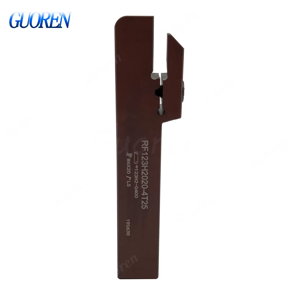 CNC External Grooving Turning tool RF123H2020-4T25 for N123H2-0400 cutter, CNC external turning tool