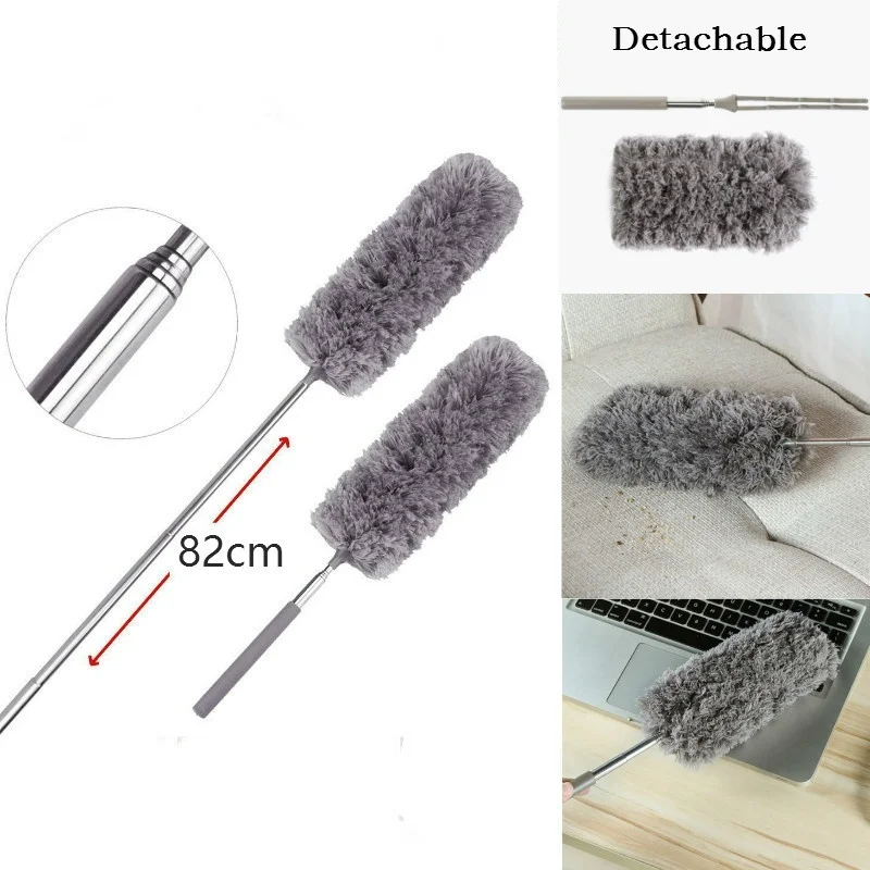 Adjustable Telescopic Duster Brush Car Interior Vent Detailing Dust