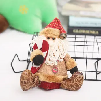 

Party Party Decorations Christmas Candy Bags Sitting Posture Dolls Ornaments Non-Woven Fabric Ornaments Gift Toys for Home Decor