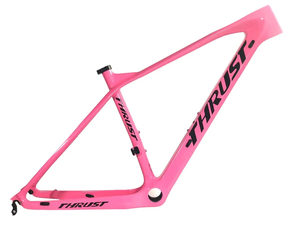 Тяга T1000 розовый 27,5 ER 15 17 углеродное волокно mtb рама горный велосипед гоночный супер светильник BSA BB30 PF30 2 года гарантии