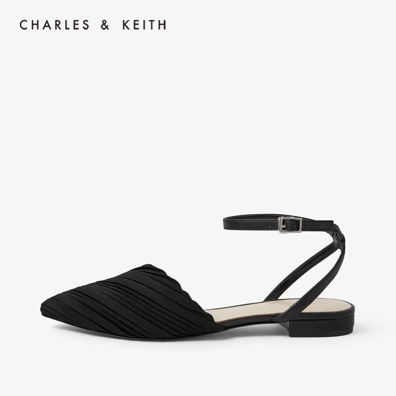 CHARLES＆KEITH Новинка на Весну и Лето2020 CK1-70390288Женские босоножки Острый Носок верх