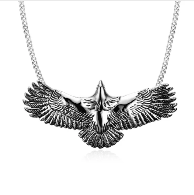 RED ROCK silver925 eagle feather choker