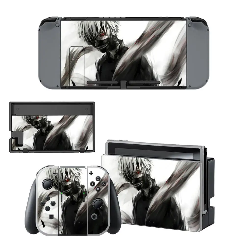 YSNS2260 Наклейки для переключателей nintendo switch с кожицей Токийский вурдалак для переключателей для консоли nintendo Switch Joy-con - Цвет: YSNS2260