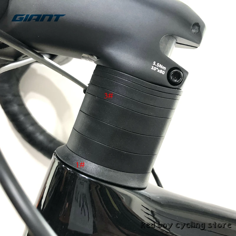 パーツ GIANT TCR Giant Official Original spare parts For MY21 TCR CONE SPACER_OD2