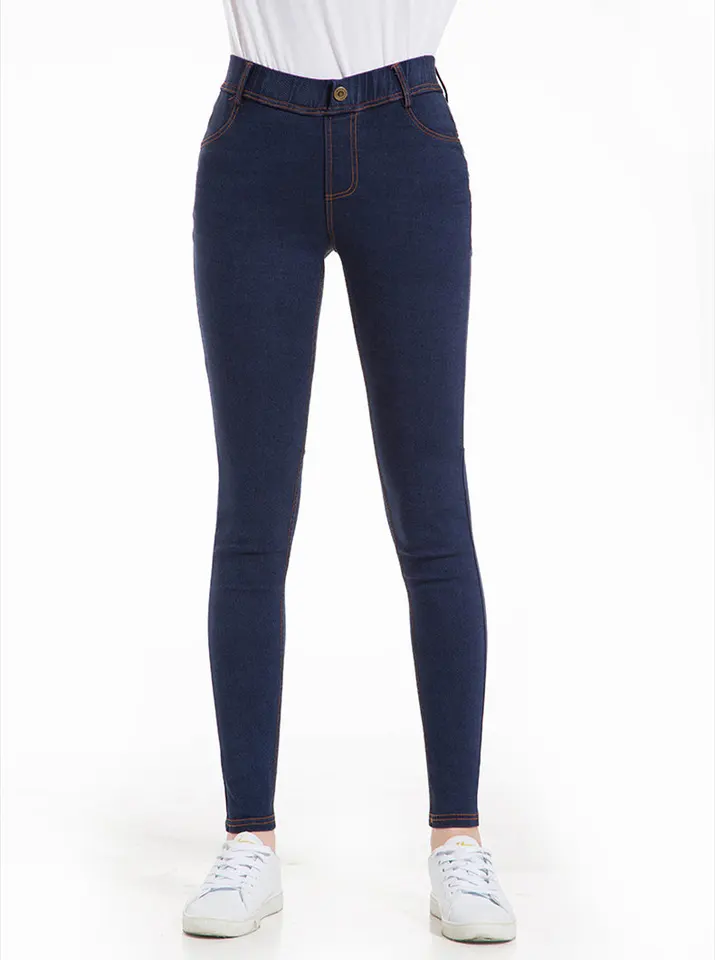 women's plus size denim jeggings