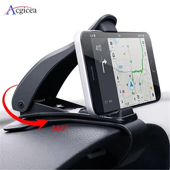 

360 Car Phone Holder for Cell Phone in Car GPS Dashboard Bracket for iPhone 11 Pro Xiaomi Universal Mount Stand Mobile Holder