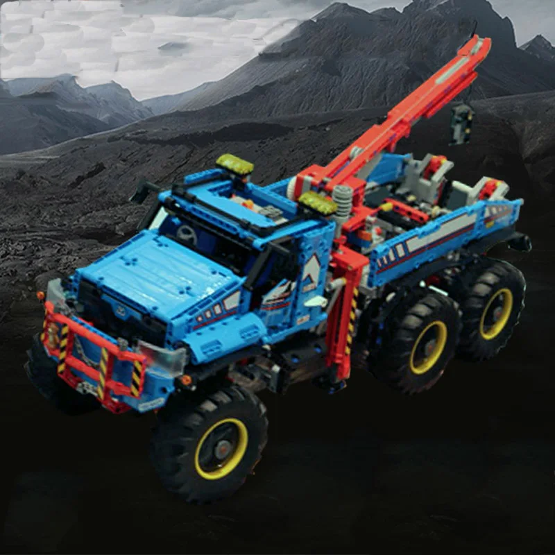 В наличии Lepining 20056 Technic наборы конечной вездеход 6X6 комплект дистанционного