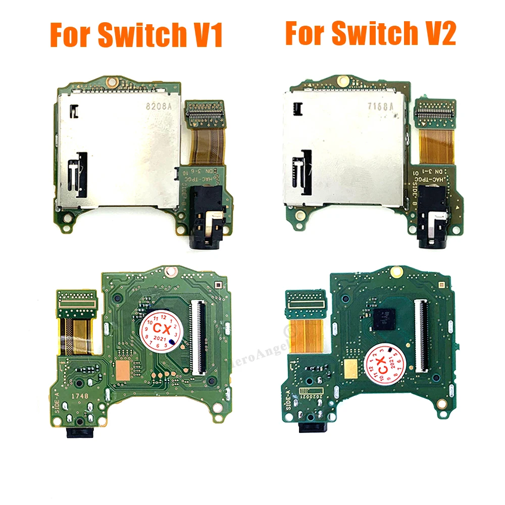 Nintendo switch v1/v2ゲームパッド,ゲームカードスロット,ゲームカードカートリッジ,ソケットリーダー,ヘッドセット
