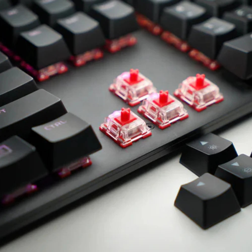 Interruptor Azul Vermelho Aqua Hyperx para Kingston Teclado Mecânico Original Eixo Tátil Linear Personalizar o Teclado para Jogos Diy - Imagem 6