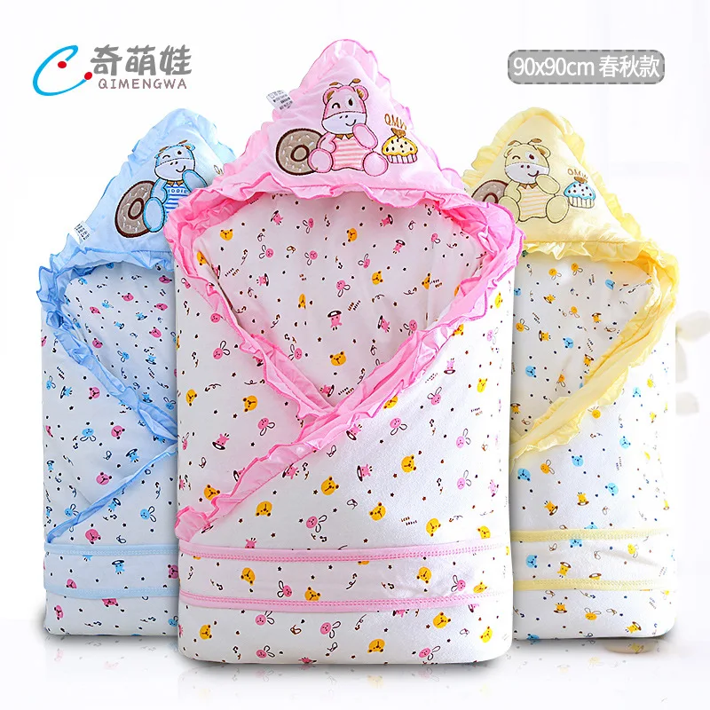 

Baby Blanket Newborns BABY'S BLANKET Pure Cotton Gro-bag Baby Thin Blankets Sleeping Bag Primary Baby Products Spring Winter