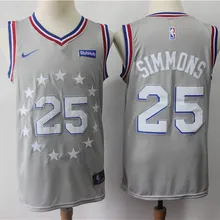 Мужская футболка Philadelphia Бен Симмонс 76ers