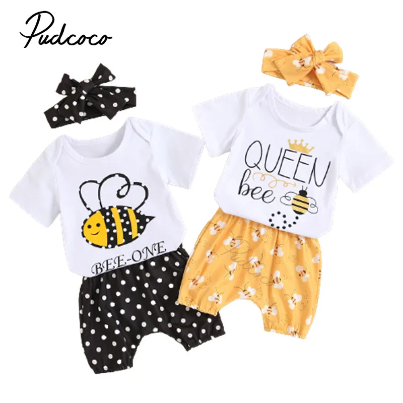 Одежда для младенцев Pudcoco новорожденных комплект из 3 предметов маленьких