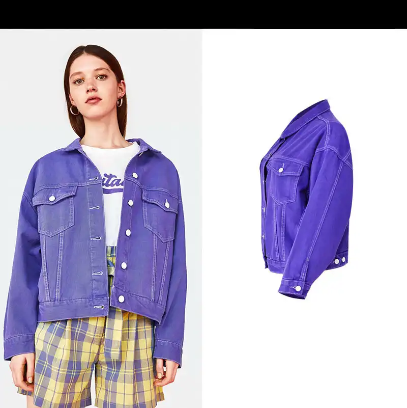 purple brand denim jacket