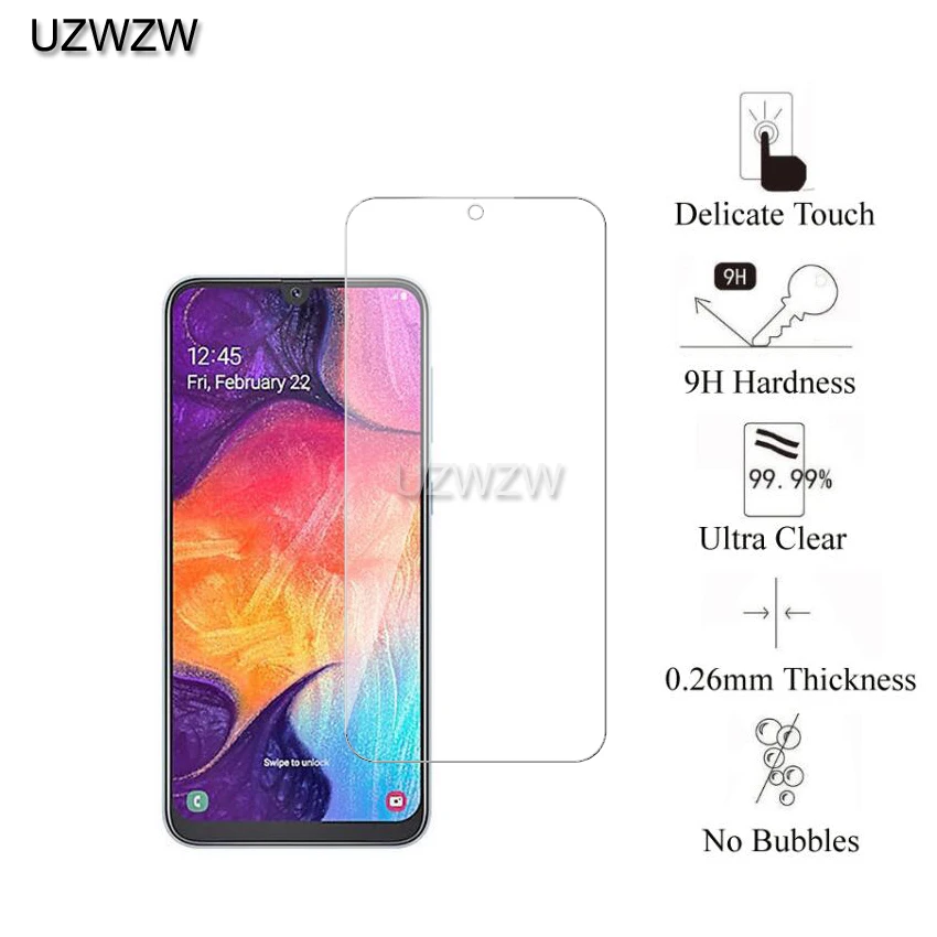 2 шт Для samsung Galaxy A50 0,26 мм 2.5D Премиум Закаленное стекло протектор экрана Защитное стекло для samsung Galaxy A50