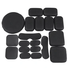 19Pcs/Set Helmet Pads Accessories Cs Helmet EVA Mats Hunting Helmet Protective EVA Pads for the Helmet